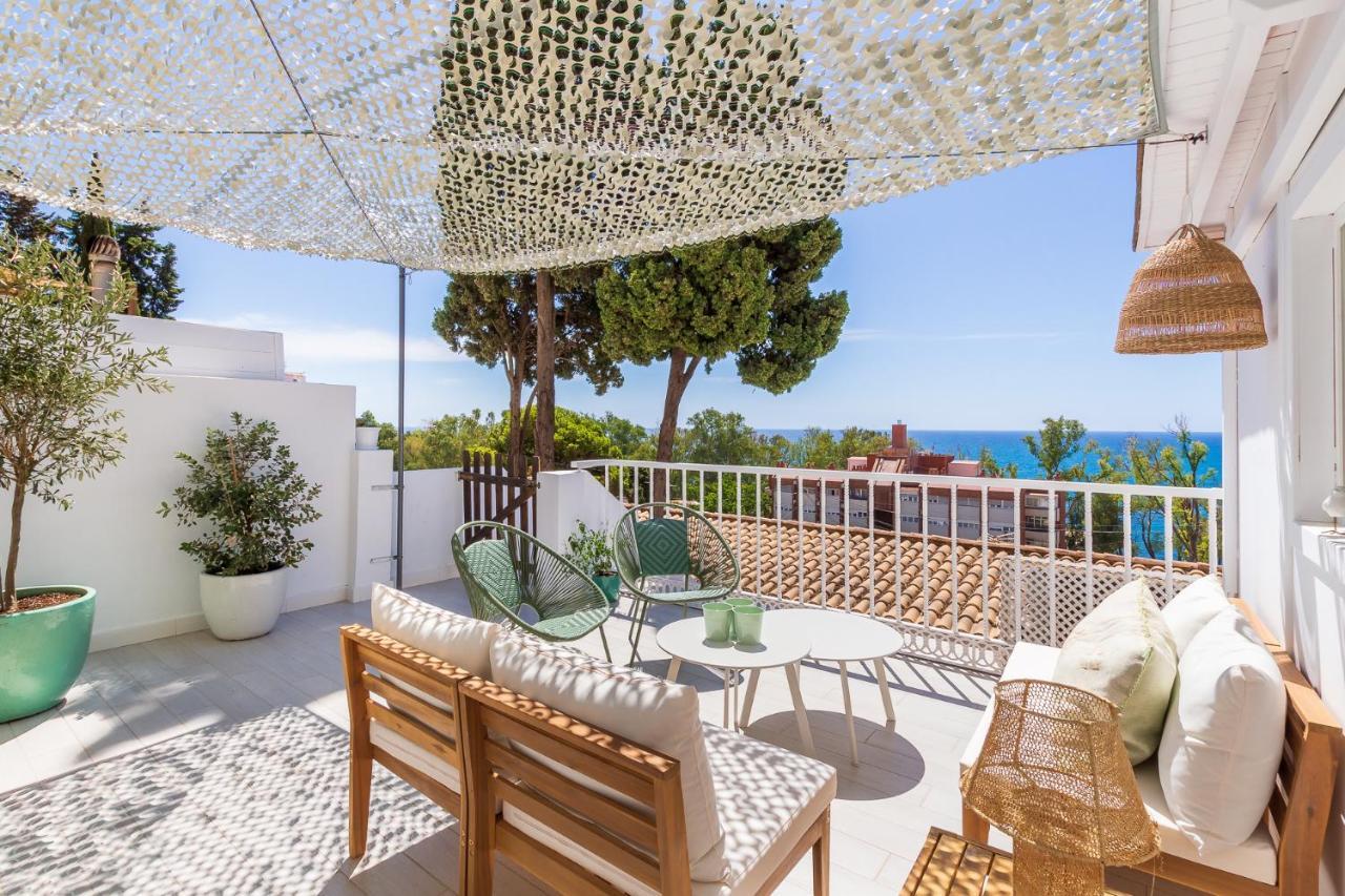 Casa De La Playa. Beach House With Magnificent Sea Málaga Eksteriør bilde